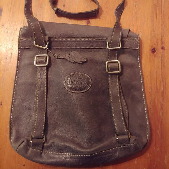 Roots Bags Roots Tribe Leather Purse And Backpack Poshmark